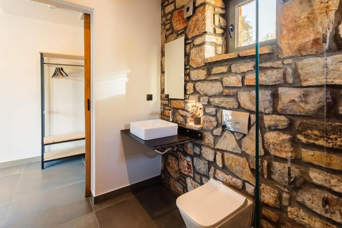 Gerakada Exclusive-Seaview Villa With Private Pool Koroni  Exterior foto
