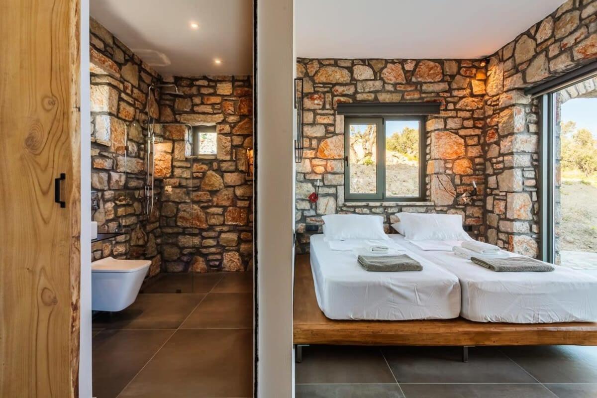 Gerakada Exclusive-Seaview Villa With Private Pool Koroni  Exterior foto
