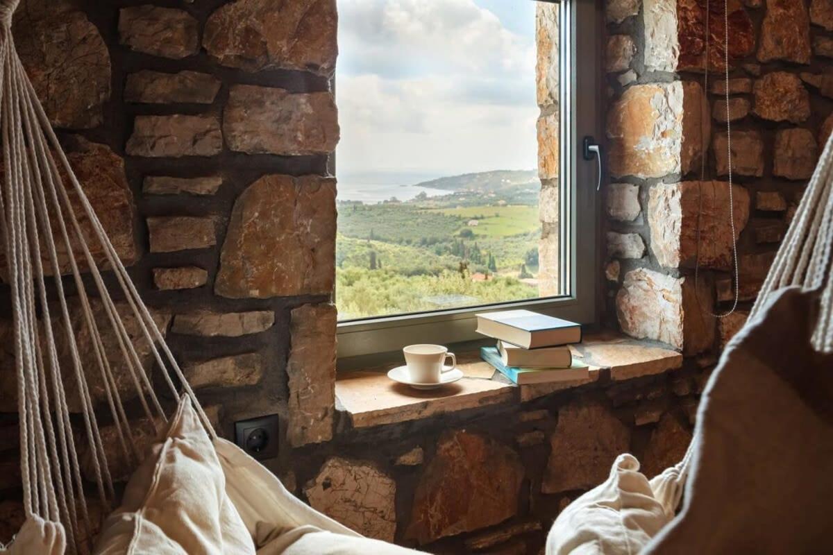Gerakada Exclusive-Seaview Villa With Private Pool Koroni  Exterior foto